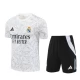 Real Madrid Trainingsshirt Anzüge 2024-25 - Shorts Weiß