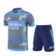 Real Madrid Trainingsshirt Anzüge 2025-26 - Shorts Blau
