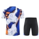 Real Madrid Trainingsshirt Anzüge 2025-26 - Shorts Blau