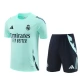 Real Madrid Trainingsshirt Anzüge Kinder 2024-25 - Shorts Grün
