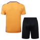 Real Madrid Trainingsshirt Anzüge Kinder 2024-25 - Shorts Orange