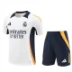 Real Madrid Trainingsshirt Anzüge Kinder 2024-25 - Shorts Weiß