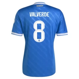 Real Madrid Valverde 8 Ausweichtrikot 2025-2026 Günstige Fußballtrikots