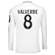 Real Madrid Valverde 8 Heimtrikot 2024-2025 L/S Günstige Fußballtrikots