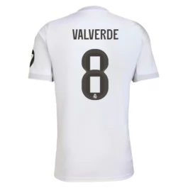 Real Madrid Valverde 8 Heimtrikot 2025-2026 Günstige Fußballtrikots