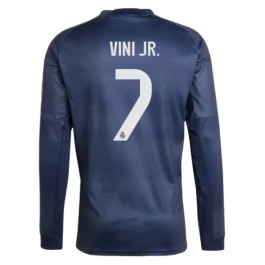 Real Madrid Vini Jr. 7 Auswärtstrikot 2025-2026 L/S Günstige Fußballtrikots