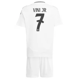 Real Madrid Vini Jr. 7 Heimtrikot Kinder 2024-2025 Günstige Fußballtrikots