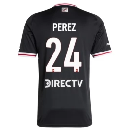 River Plate Perez 24 Auswärtstrikot 2025-2026 Günstige Fußballtrikots