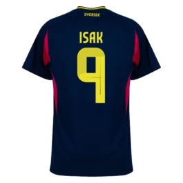 Schweden Isak 9 Auswärtstrikot 2024 Günstige Fußballtrikots