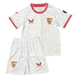 Sevilla FC Heimtrikot Kinder 2024-2025 Günstige Fußballtrikots