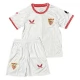 Sevilla FC Heimtrikot Kinder 2024-2025 Günstige Fußballtrikots
