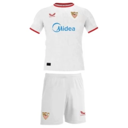 Sevilla FC Heimtrikot Kinder 2025-2026 Günstige Fußballtrikots