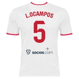 Sevilla FC L.Ocampos 5 Heimtrikot 2024-2025 Günstige Fußballtrikots