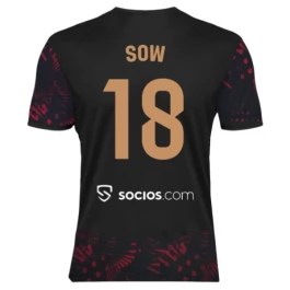 Sevilla FC Sow 18 Ausweichtrikot 2024-2025 Günstige Fußballtrikots
