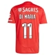 SL Benfica Di Maria 11 Heimtrikot 2024-2025 Günstige Fußballtrikots