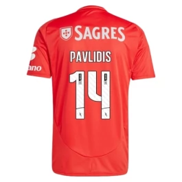 SL Benfica Pavlidis 14 Heimtrikot 2024-2025 Günstige Fußballtrikots SL Benfica Pavlidis 14 Heimtrikot 2024-2025 Günstige Fußballtrikots