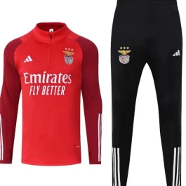 SL Benfica Trainingsanzüge 2023-24 - 1-4 Zip Rot