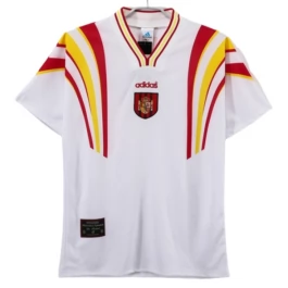 Spanien Ausweichtrikot Retro 1996 Günstige Fußballtrikots