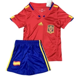 Spanien Heimtrikot Kinder Retro 2010 Günstige Fußballtrikots
