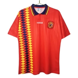 Spanien Heimtrikot Retro 1994-1995 Günstige Fußballtrikots