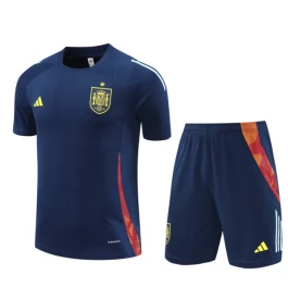 Spanien Trainingsshirt Anzüge 2024-25 - Shorts Blau