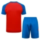 Spanien Trainingsshirt Anzüge 2024-25 - Shorts Rot Blau