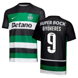 Sporting Lissabon Gyökeres 9 Heimtrikot 2024-2025 Günstige Fußballtrikots