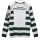 Sporting Lissabon Heimtrikot Retro 2001-2003 L/S Günstige Fußballtrikots