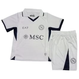 SSC Neapel Auswärtstrikot Kinder 2024-2025 Günstige Fußballtrikots