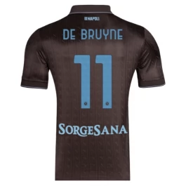 SSC Neapel De Bruyne 11 Ausweichtrikot 2025-2026 Günstige Fußballtrikots