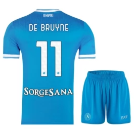 SSC Neapel De Bruyne 11 Heimtrikot Kinder 2025-2026 Günstige Fußballtrikots