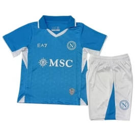 SSC Neapel Heimtrikot Kinder 2024-2025 Günstige Fußballtrikots