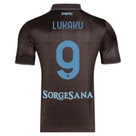 SSC Neapel Lukaku 9 Ausweichtrikot 2025-2026 Günstige Fußballtrikots