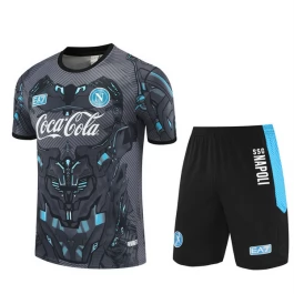 SSC Neapel Trainingsshirtanzug Kinder 2025-26 - Shorts Grau