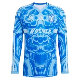 Tigres UANL Auswärtstrikot 2025-2026 L/S Günstige Fußballtrikots