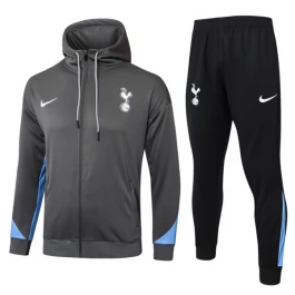 Tottenham Hotspur Trainingsjackenanzüge 2024-25 - Hoodie Grau