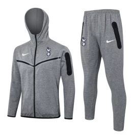 Tottenham Hotspur Trainingsjackenanzüge 2024-25 - Hoodie Grau
