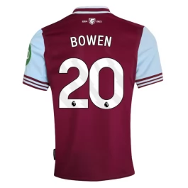 West Ham United Bowen 20 Heimtrikot 2024-2025 Günstige Fußballtrikots