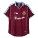 West Ham United Heimtrikot Retro 1999-2001 Günstige Fußballtrikots