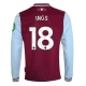 West Ham United Ings 18 Heimtrikot 2024-2025 L/S Günstige Fußballtrikots West Ham United Ings 18 Heimtrikot 2024-2025 L/S Günstige Fußballtrikots