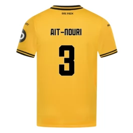 Wolverhampton Wanderers Ait-Nouri 3 Heimtrikot 2024-2025 Günstige Fußballtrikots