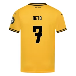 Wolverhampton Wanderers Neto 7 Heimtrikot 2024-2025 Günstige Fußballtrikots